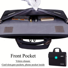 Large Capacity Laptop Bag for 39-43 Laptop Shoulder Bag Men's Document File Hand