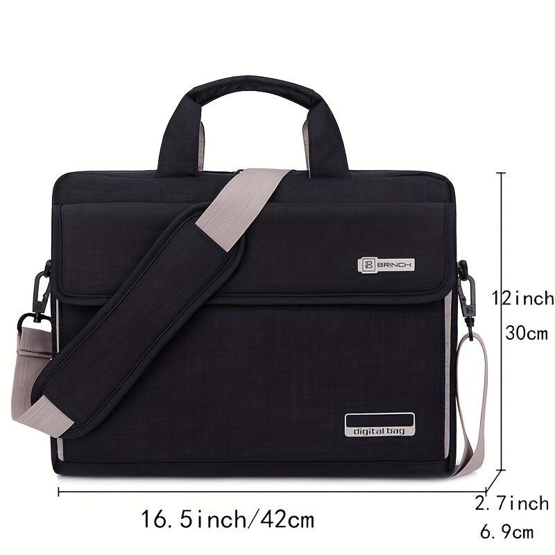 Large Capacity Laptop Bag for 39-43 Laptop Shoulder Bag Men's Document File Hand