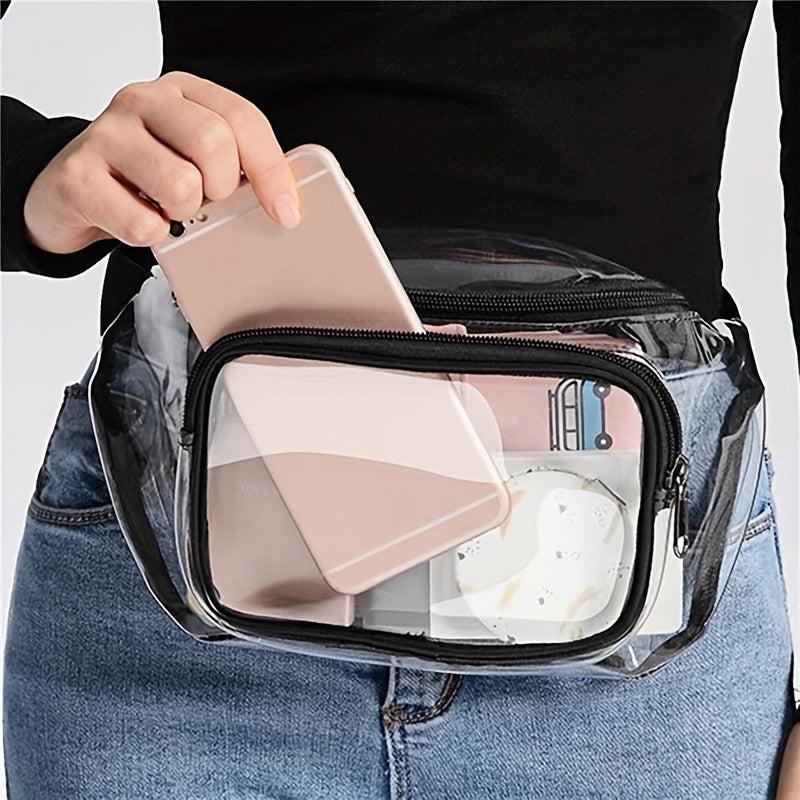 Transparent Waterproof Fanny Pack Sling Bag