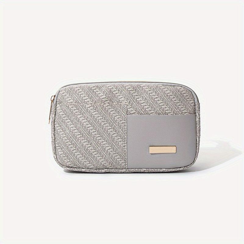 Embossed Chest Bag Sports Crossbody Fanny Pack