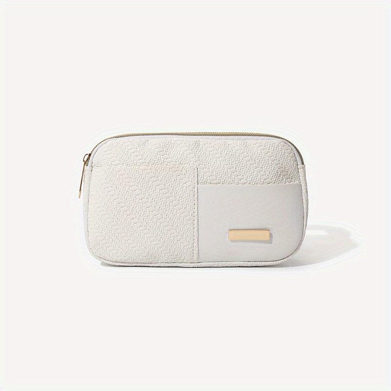Embossed Chest Bag Sports Crossbody Fanny Pack