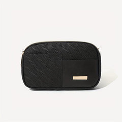 Embossed Chest Bag Sports Crossbody Fanny Pack