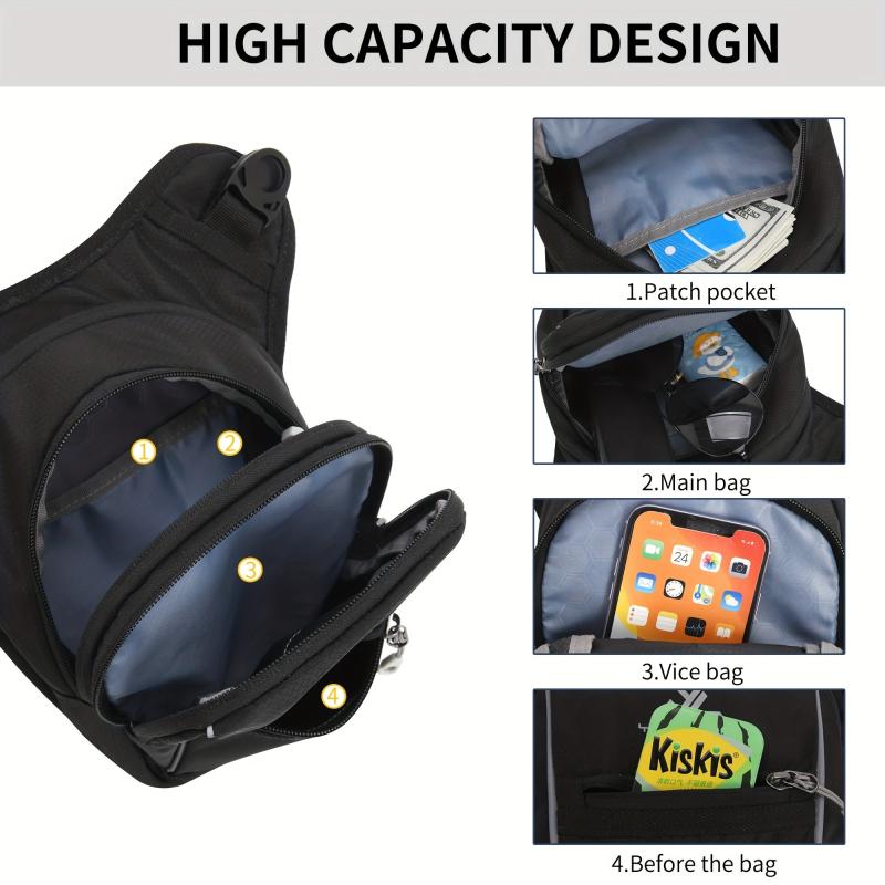 Waterproof Motorcycle Drop Leg Bag Outdoor Tactical Fanny Pack