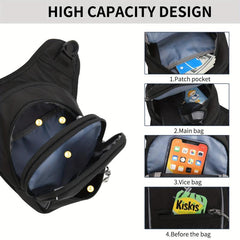 Waterproof Motorcycle Drop Leg Bag Outdoor Tactical Fanny Pack