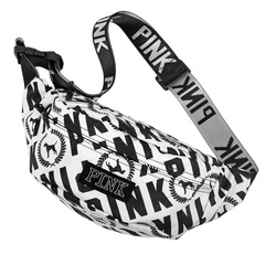 Pink Waist Bag Outdoor Crossbody Chest Purse