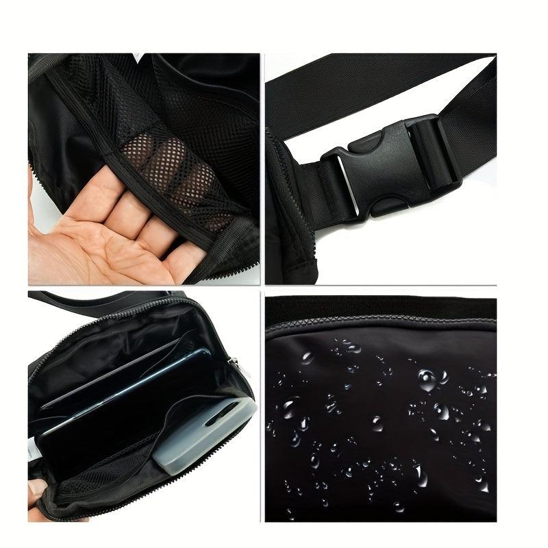 Casual Belt Bag Sports Running Chest Fanny Pack for Travel
