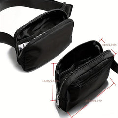 Casual Belt Bag Sports Running Chest Fanny Pack for Travel