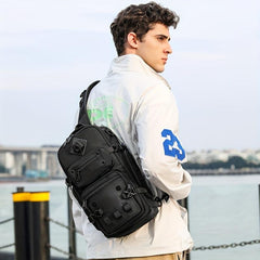 Waterproof Crossbody Sling Bag Anti Scratch Large Capacity Chest Bag