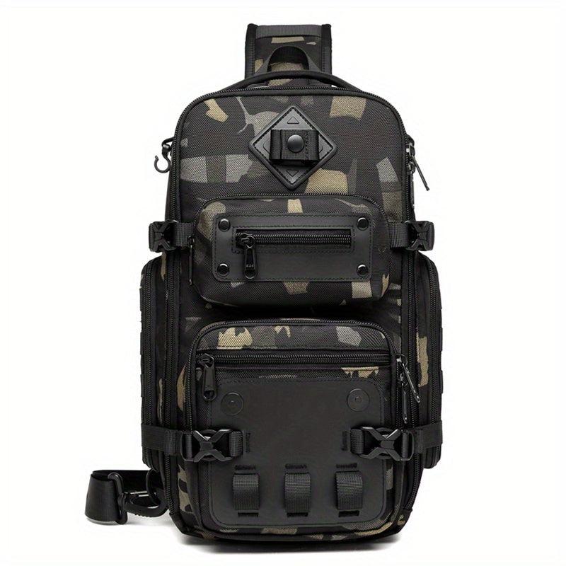 Waterproof Crossbody Sling Bag Anti Scratch Large Capacity Chest Bag