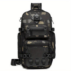 Waterproof Crossbody Sling Bag Anti Scratch Large Capacity Chest Bag