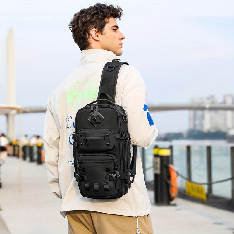 Waterproof Crossbody Sling Bag Anti Scratch Large Capacity Chest Bag