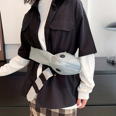 Snake Head Waist Bag for Cosplay & Outdoor Sports