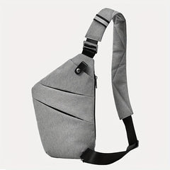 Nylon Crossbody Chest Bag Zipper Sling for Sports Cycling