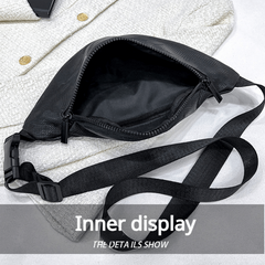 Casual Camo Crescent Sports Crossbody Bag