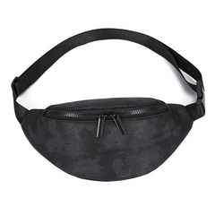 Casual Camo Crescent Sports Crossbody Bag
