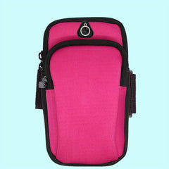 Casual Sports Arm Bag with Zipper for Mobile Phone
