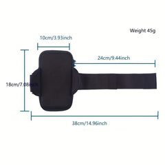Casual Sports Arm Bag with Zipper for Mobile Phone