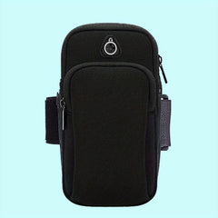 Casual Sports Arm Bag with Zipper for Mobile Phone