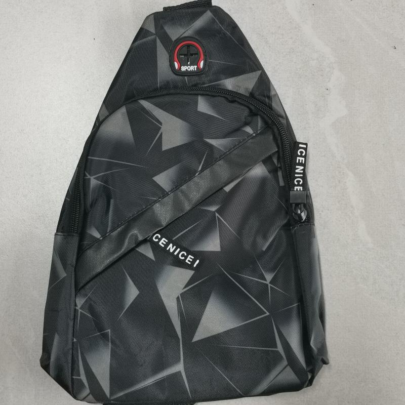 Geometric Pattern Sling Bag Chest Bag