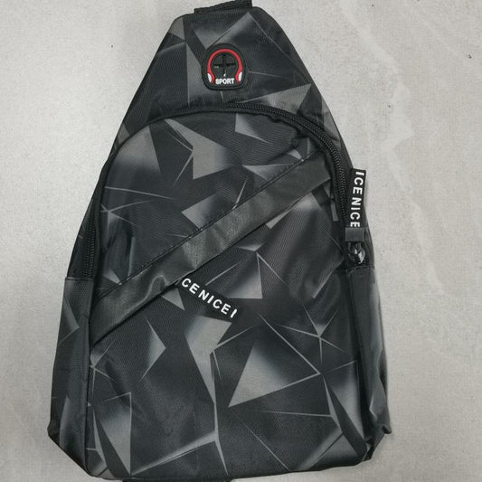 Geometric Pattern Sling Bag Chest Bag