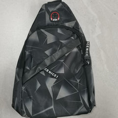 Geometric Pattern Sling Bag Chest Bag
