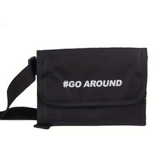 Functional Waist Bag Nylon Crossbody Bag for Travel Hiking Cycling