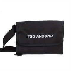 Functional Waist Bag Nylon Crossbody Bag for Travel Hiking Cycling