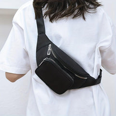 Sports Running Fanny Pack Crossbody Bag Women's Travel Chest Purse
