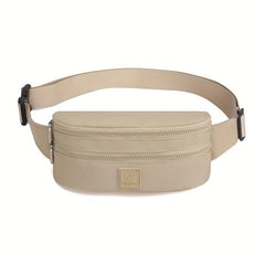 Outdoor Patch Waist Bag Waterproof Nylon Crossbody Bag