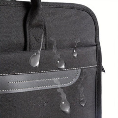 Men's Office Waterproof Briefcase Computer Bag Large Capacity Business Briefcase