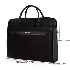 Men's Office Waterproof Briefcase Computer Bag Large Capacity Business Briefcase