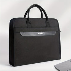 Men's Office Waterproof Briefcase Computer Bag Large Capacity Business Briefcase