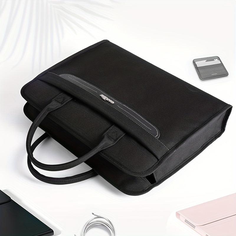 Men's Office Waterproof Briefcase Computer Bag Large Capacity Business Briefcase