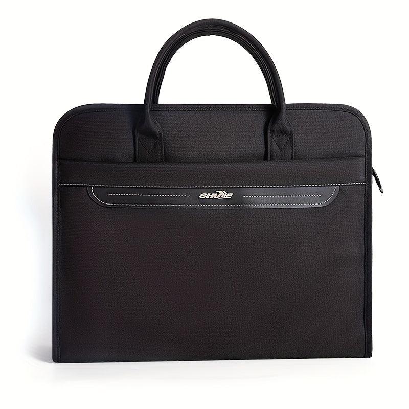 Men's Office Waterproof Briefcase Computer Bag Large Capacity Business Briefcase