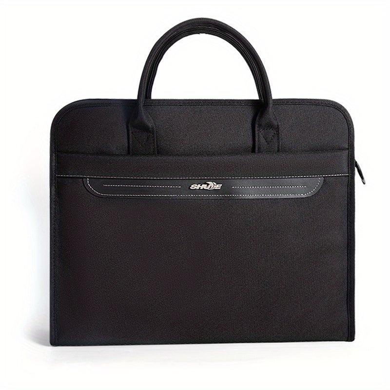 Men's Office Waterproof Briefcase Computer Bag Large Capacity Business Briefcase