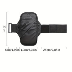 Sports Running Cell Phone Arm Bag Zipper Storage Bag