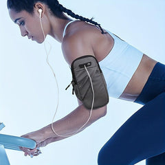 Sports Running Cell Phone Arm Bag Zipper Storage Bag