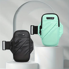 Sports Running Cell Phone Arm Bag Zipper Storage Bag