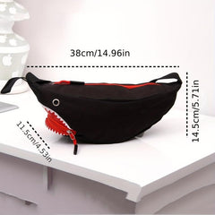 Shark Element Sling Bag Crossbody Chest Bag