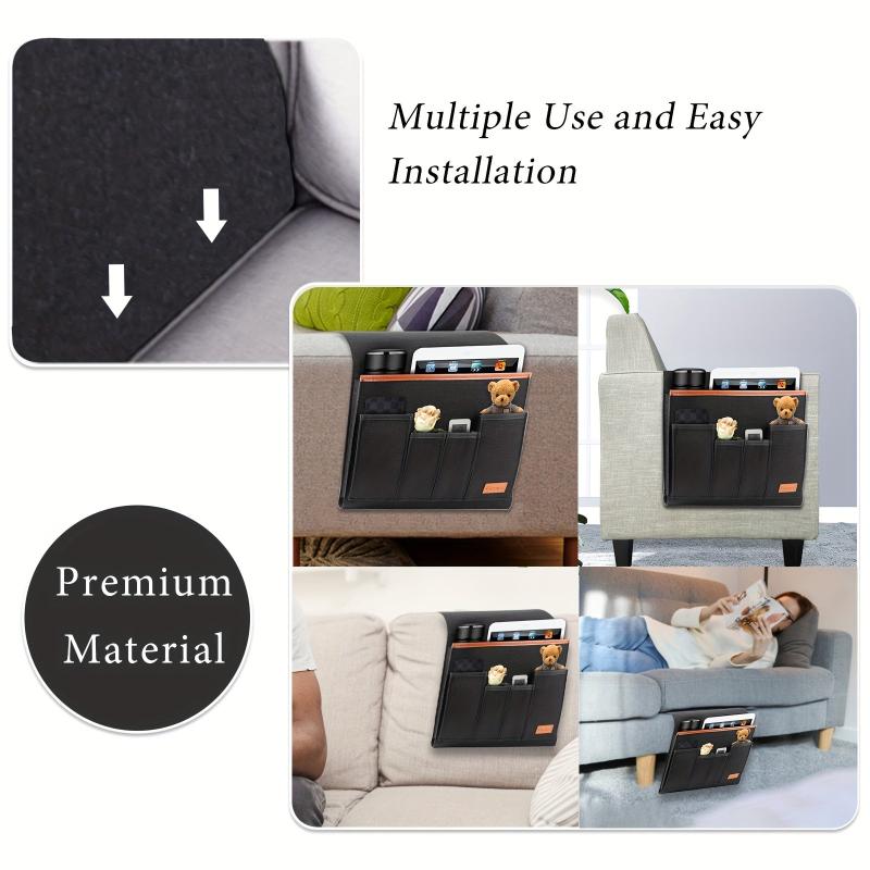 5-Pocket Armrest Organizer for Recliner Couch