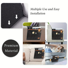 5-Pocket Armrest Organizer for Recliner Couch