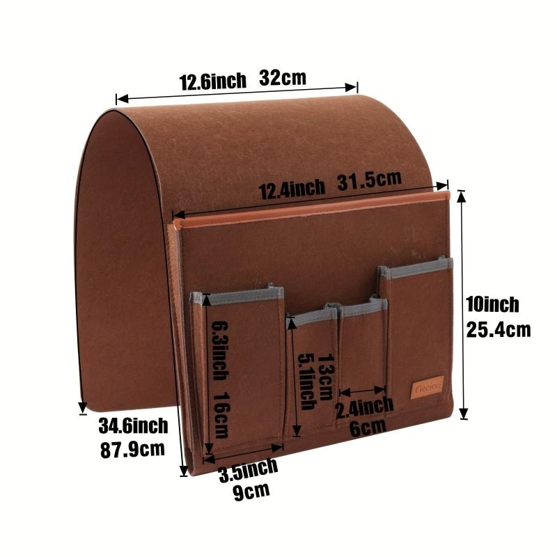 5-Pocket Armrest Organizer for Recliner Couch