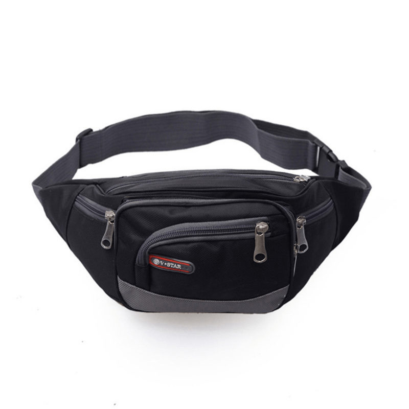 Colorblock Waist Bag Sports Storage All Match Fancy Pack