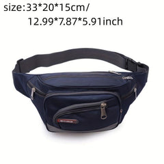 Colorblock Waist Bag Sports Storage All Match Fancy Pack