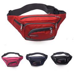 Colorblock Waist Bag Sports Storage All Match Fancy Pack