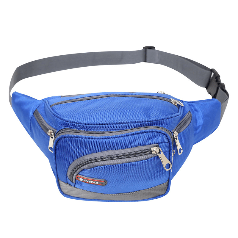 Colorblock Waist Bag Sports Storage All Match Fancy Pack