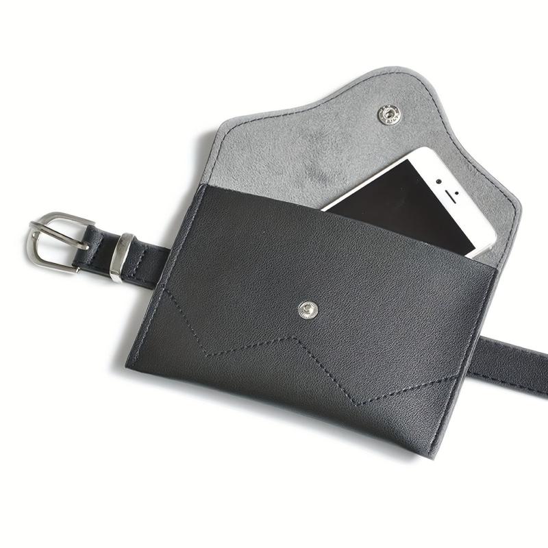 Mini Faux Leather Fanny Pack Waist Pouch