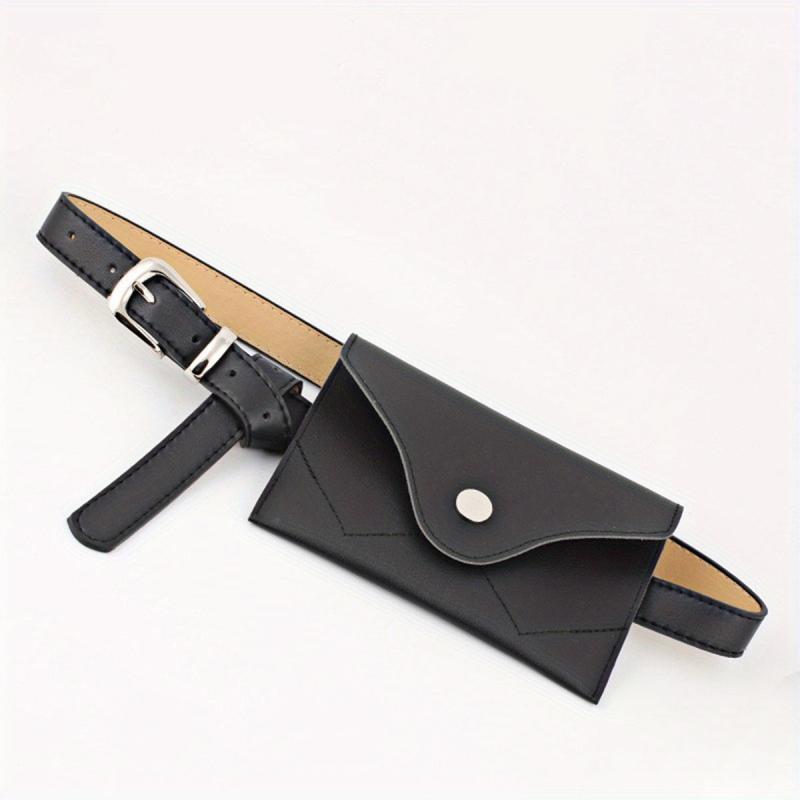 Mini Faux Leather Fanny Pack Waist Pouch