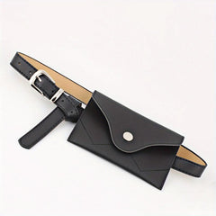 Mini Faux Leather Fanny Pack Waist Pouch
