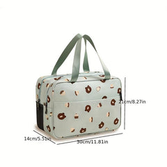 Oxford Buka Cartoon Toiletry Bag - Large Capacity Portable Storage Bag